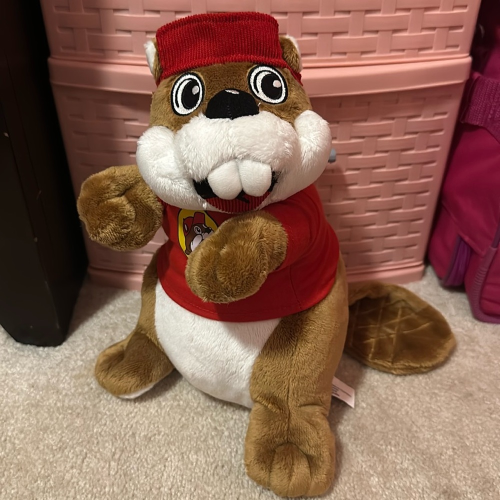 NWOT Buc-ee’s Beaver Plush